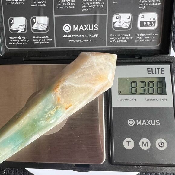 Caribbean Calcite Crystal Meditation‎ Wand (7) - Picture 9 of 9